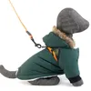 Hondenkleding Winterkleding Zachte warme puppy jumpsuitkap Kap waterdicht voor kleine honden kleding ropa de invierno para perros