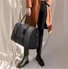Haute capacité sac de voyage tendance en cuir PU simple épaule sac à main sacs polochons hommes luxe femmes créatif 118
