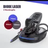 CE Professional 3 Diodo de comprimento de onda Laser Mini 755nm 808nm 1064nm Lazer Diodo Diodo Máquina de remoção de cabelo em casa