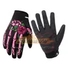 ST389 Motorcycle Winter Bike Riding Joint Printing Motor Cycling Gloves Full Finger Ghost Claw Windproof Men Women