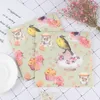 Tissu 20 serviettes en papier vintage imprimer oiseaux arbre fleurs nid de papillon découpage fête de mariage maison table décor Guardanapos 221121