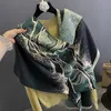 Foulards Épais Couverture Hiver Chaud Écharpe pour Femmes Mode Imprimé Floral Cachemire Châle Wraps Pashmina Étoles Bufanda Femme 221121