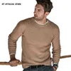 Suéter Swater Men Autumn Winter Men Clothing 2021 Nuevo suéter casual Hombre largo