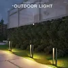 Paiement solaire imperm￩able Light Outdoor Pathway Lights Decoration Garden Lamp LED pour le parc / cour noire