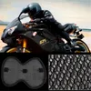 Motorcykelhj￤lmar 3D -honungskakhj￤lm Mesh Pad Buffer termisk isoleringsfoder