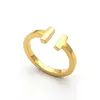 Damen-Ringe mit schlichtem Lächeln, Designer-Schmuck, Herren-Ring in grober Version, Gold/Silber/Roségold, volle Marke als Hochzeitsgeschenk, Weihnachtsgeschenk