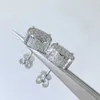 Boucles d'oreilles Hip Hop en argent Sterling 925, 10mm, bijoux ronds en diamant Moissanite scintillant, joli cadeau pour amis