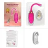 Anal Toys Wireless Vibration Egg för kvinnor G-Spot Stimulator Jump Ball Vaginal Kegel Trainer Distance Control Love Sex Toys For Adults 0930