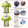 Chaquetas de carreras LairschDan 2022 Ropa de ciclismo para hombres Camisa de ciclista verde Camisa Bike Mtb Tops Rennrad Trikot Jersey de bicicleta Maillot Velo