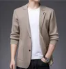 Мужские костюмы Blazers костюма Coat Men's Casual Slim Single Western Hoat Осенняя куртка Молодежная деловая костюма 221121