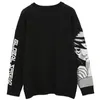 Herentruien FGKKS MENS HIP Hop Streetwear Harajuku Sweater Vintage Japanse stijl Anime Girl Break Cotton Pullover Man 221121