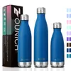 Bouteilles d'eau ZOUNICH Double paroi en acier inoxydable Thermos isolé flacon à vide Gym Sport Shaker Thermoses portables 221119