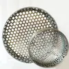 Colanders silar rund hål sikt 304 rostfritt stål nät 0,5-50 mm kök matböna filter skärm frukt blåbärsfilter 221121