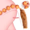 Brinquedos anal super longos enormes enormes contas de bola de 9 bola ânus vaginal Expansion