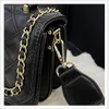 Black Shoulder Bag Fashion Women Bags Designer Crossbody Bag Classic Messenger Handbag Shopping Handväskor