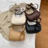 Sacs de soirée HOCODO mode épaule pour femmes décontracté bandoulière en cuir Pu couleur unie sacs à main simples S sac 221119