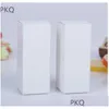 Gift Wrap 100Pcs Gift Wrap 10Ml/20Ml/30Ml/50Ml/100Ml White Black Kraft Paper Packaging Box Dropper Bottle Cosmetics Party Tubes Card Dhfbi