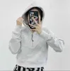 Aktif Setler LU-01 Yoga Kıyafetleri Sweatshirt Swuba Yarım Zip Hoodies Açık Dol Leisure Sweater Spor Kıyafetleri Kadın Üstleri Egzersiz Fitness Gevşek Kalın Ceketler SDFGFDSS