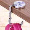 Hooks Flower Tree Foldable Hook Bag Cloth Holder Handbag Desk Portable Hanger