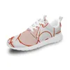 2022 Patr￳n de anime personalizado zapatillas para correr para hombres Mujeres Blanco blanco rojo P￺rpura beige B5 Trainers de moda para hombres zapatillas deportivas