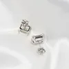 Stud Oevas Classic 925 Sterling Silver Gemaakte edelsteen diamanten oorbellen oorbuien bruiloft bruid fijne sieraden groothandel 221119