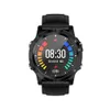 YEZHOU2 mens bluetooth sport montre intelligente 1,3 pouces écran tactile complet type rond corps en métal bouton fonctionnement comptage des pas fréquence cardiaque surveillance de la santé smartwatch