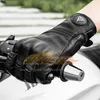 ST382 Motorradhandschuhe Echtes Leder wasserdichte winddichte Winter warmer Sommer atmungsaktiv