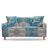 Covers de cadeira capa de sofá para sala de estar elástica slipcovers de 3 mares trechos 3d mandala fundas