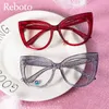 Okulary przeciwsłoneczne ramy szklanki szklanki kobiety seksowne czerwone oko oka ramy dla kobiet luksusowe mody okulary okulary optyczne t2201114