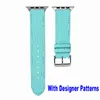 Fashion D Designer Smart Watch Straps For Apple Watch 49mm 45mm 44mm 42mm 41mm 40mm 38mm Armband Luxury PU LEATH