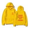 Mens Hoodies Sweatshirts streetwear 돈 만들기 친구가 아닌 스웨트 셔츠 남성 여성 패션 프린트 인쇄 풀오버 Hombre Hoody Tops 옷 221121