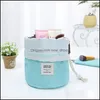 Opbergzakken waterdichte emmervorm opbergzakken polyster reismake -up cosmetische tas wassen organizer dstring drop levering home gard dh8ic