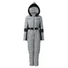 Skibroek Jumpsuit Dames Winter Buitensporten Waterdicht' Met afneembare kraag Rits Skipak Monos Mujer