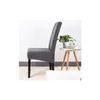 Housses de chaise Impression solide Flexible Élastique Anti-salissure Grande chaise Er Banquet El Salle à manger Décoration de la maison Sliper Grande taille XL Drop Deli Dhyaz