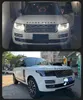 Auto Parts-strålkastare för Ranger Rover SC 20 13-20 18 Huvudbelysning Matrisstil Ersättare DRL Dagsljus Ljus Lighthouse Projector Facelift