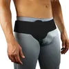 Bälten Vuxen Hernia Belt Truss för Inguinal eller Sports Support Brace Pain Relief Recovery Strap med 1 avtagbar kompression PAD2003