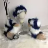 ブーツ女性ぬいぐるみ雪のブーツハンドバッグぬいぐるみヘアベルトヘッドギア3ピーススーツマルチカラーオプション1121