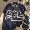 Kurtki męskie Męska kurtka baseballowa Bomber Kobiety Mężczyźni Odzież wierzchnia Płaszcze Styl preppy Uciekają Moda męska Trendy odzieżowe Różowy