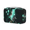 Косметические сумки xiao макияж для женщин -организатор путешествий милый геншин удары по подвесной туалебной принадлежности для хранения