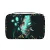 Kozmetik Çantalar Xiao Makyaj Çantası Kadınlar İçin Seyahat Organizatörü Sevimli Genshin Etki Asma Depolama Tuvalet