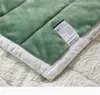 Blankets Luxury Coral Fleece Autumn Winter Warm Blanket Mechanical Wash Adults Thicken Double for Beds Super Soft Plush Quilt 221119