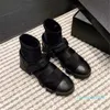 Botas de cano alto combinando com sapatos de pouso na lua, cores clássicas, bota feminina casual da moda