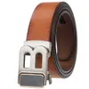 Män modebälte lyxdesigner Letter B Automatisk spänneföretagens avslappnade bältesbredd 3.5 cm Classic Retro Brand Belt Längd 110-130 cm