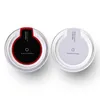 15W 10W 5W Fast Wireless Charger Tablet K9 Chargers portáteis de telefone de Crystal LED para iPhone 14 13 12 11 Pro Max com pacote de varejo