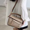 Luxury Designer Handbags Fashion Leather Geometric Women's 2023 New High Quality Mini Messenger Hand Pillow Single Shoulder Oblique Cross Bag Factory Direct Sales
