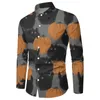 Men's Casual Shirts Heavy Cotton T Shirt Men Small Men's Big And Tall Autumn Winter Long Sleeve For