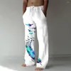 Pantalon homme sport décontracté Baggy pantalon de survêtement pantalon plage vacances Yoga Jogging pantalon grande taille Fitness homme Streetwear