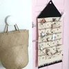 Sacs de rangement Spot Toile Suspendue Chambre d'enfant 24 poches Sac de tri des débris Clé murale