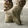 Bottes militaires cheville hommes en plein air en cuir véritable tactique Combat homme armée chasse travail pour chaussures décontracté Bot 221119 GAI GAI GAI