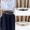 Belts Designer Pearl Waist Chain Long For Women Cinturones Para Mujer Jeans Dress Belt Woman308o